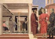 Piero della Francesca The Flagellation fo Christ oil painting reproduction